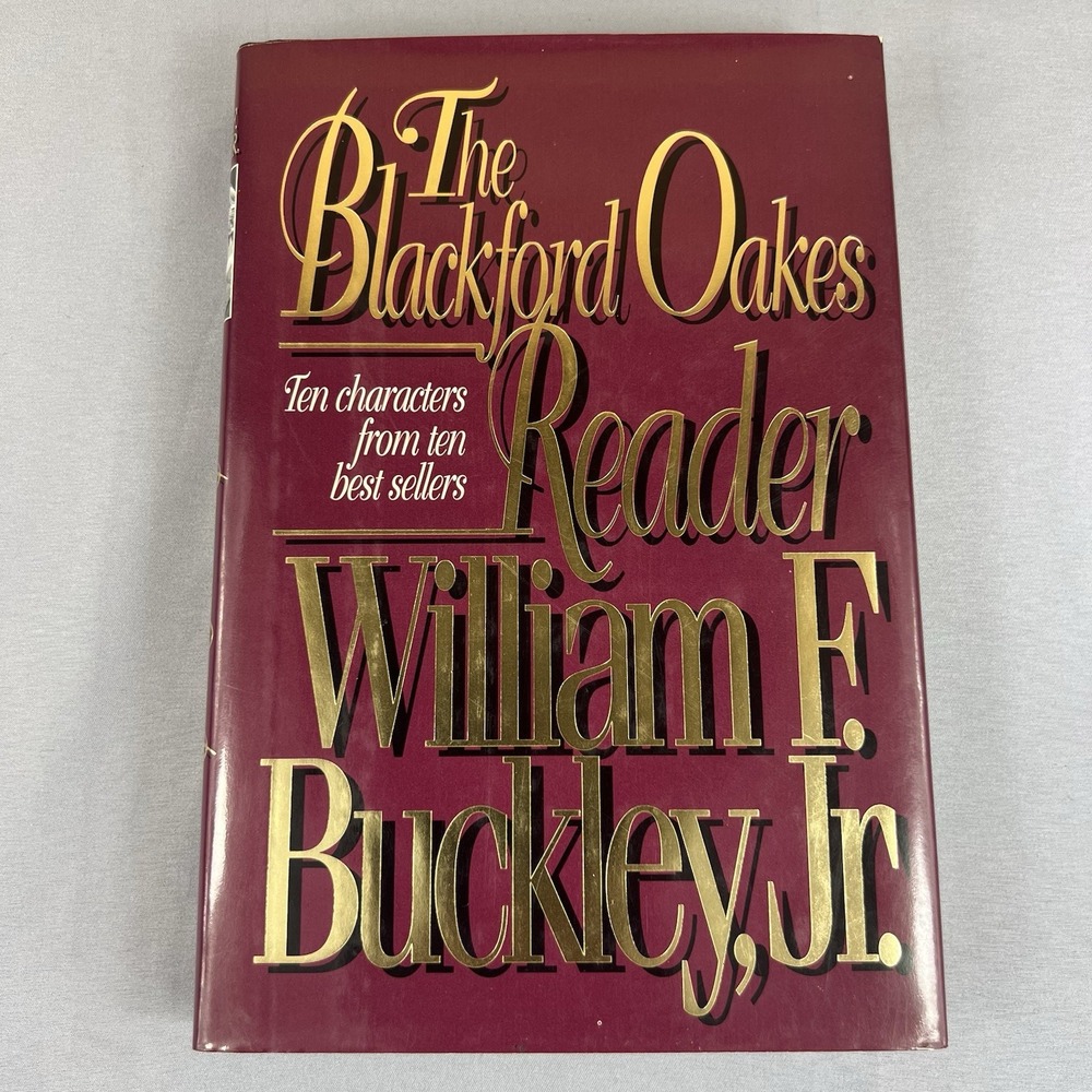 The Blackford Oakes Reader William F. Buckley Hardcover Novel Collection